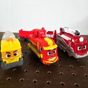 Lot Of 3 Mighty Express Nate Kids Toy Cars